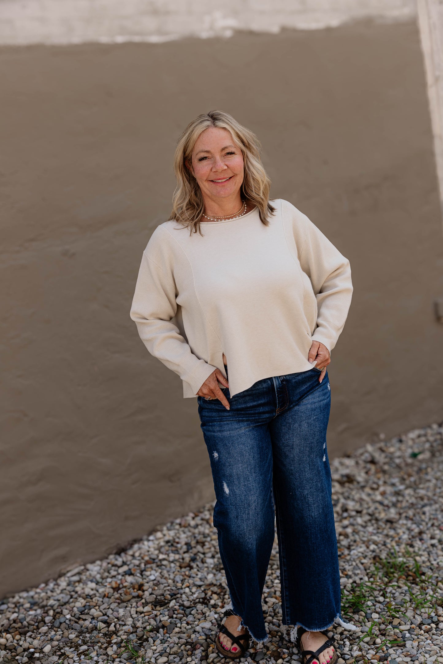Boat Neck Sweater