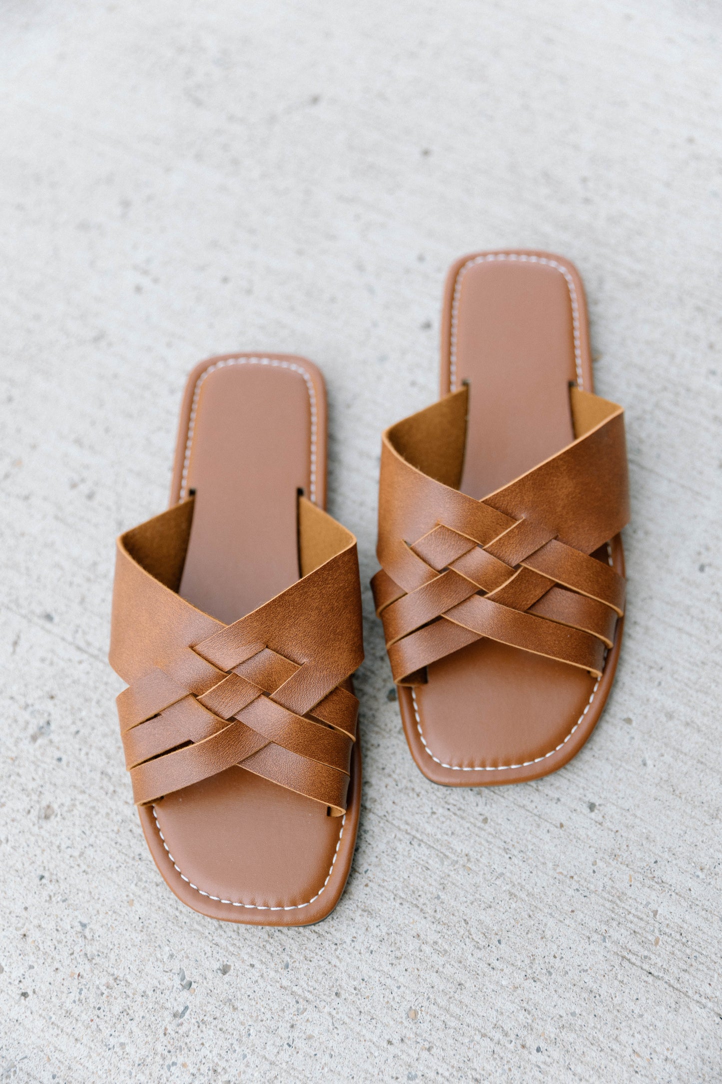 Cross Woven Sandals