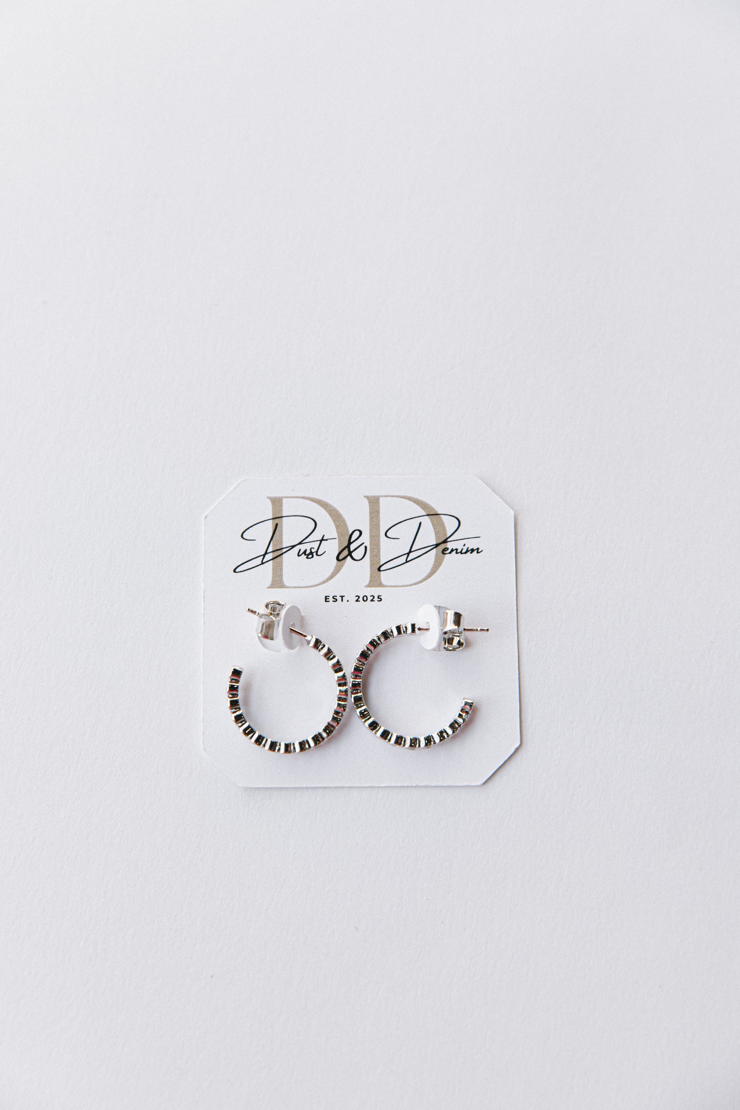 Bezel Earrings