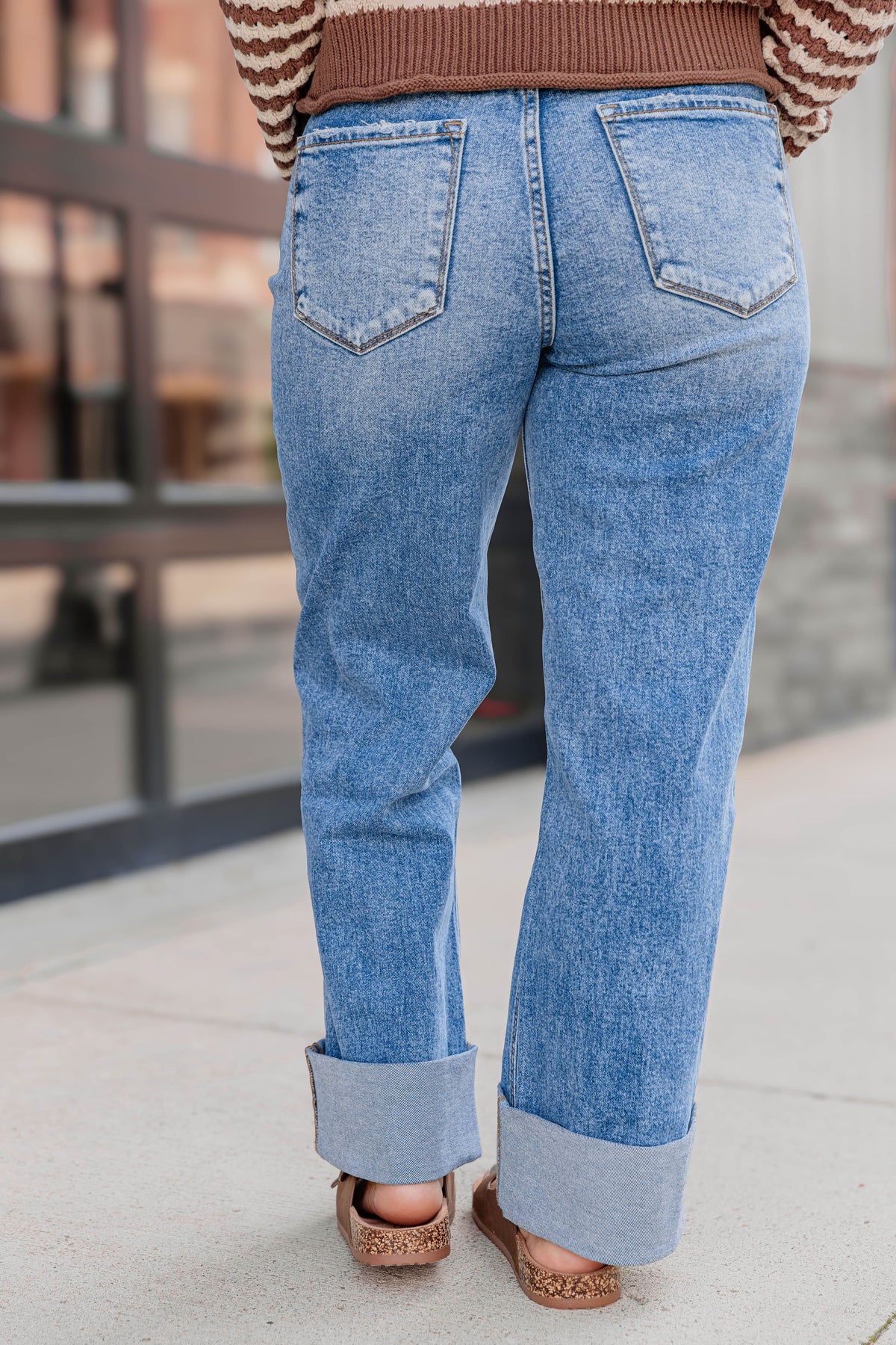 Baggy Cropped Denim