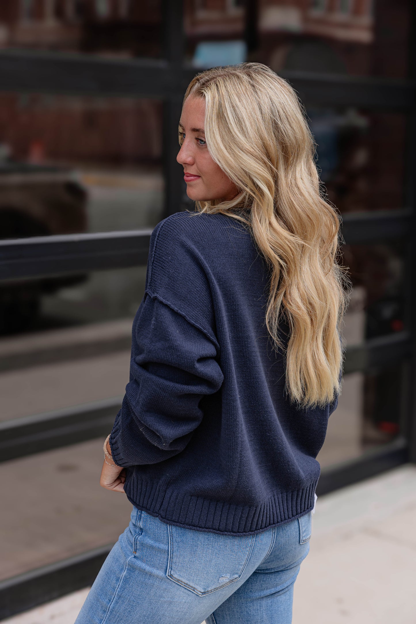 Raw Edge Cardigan