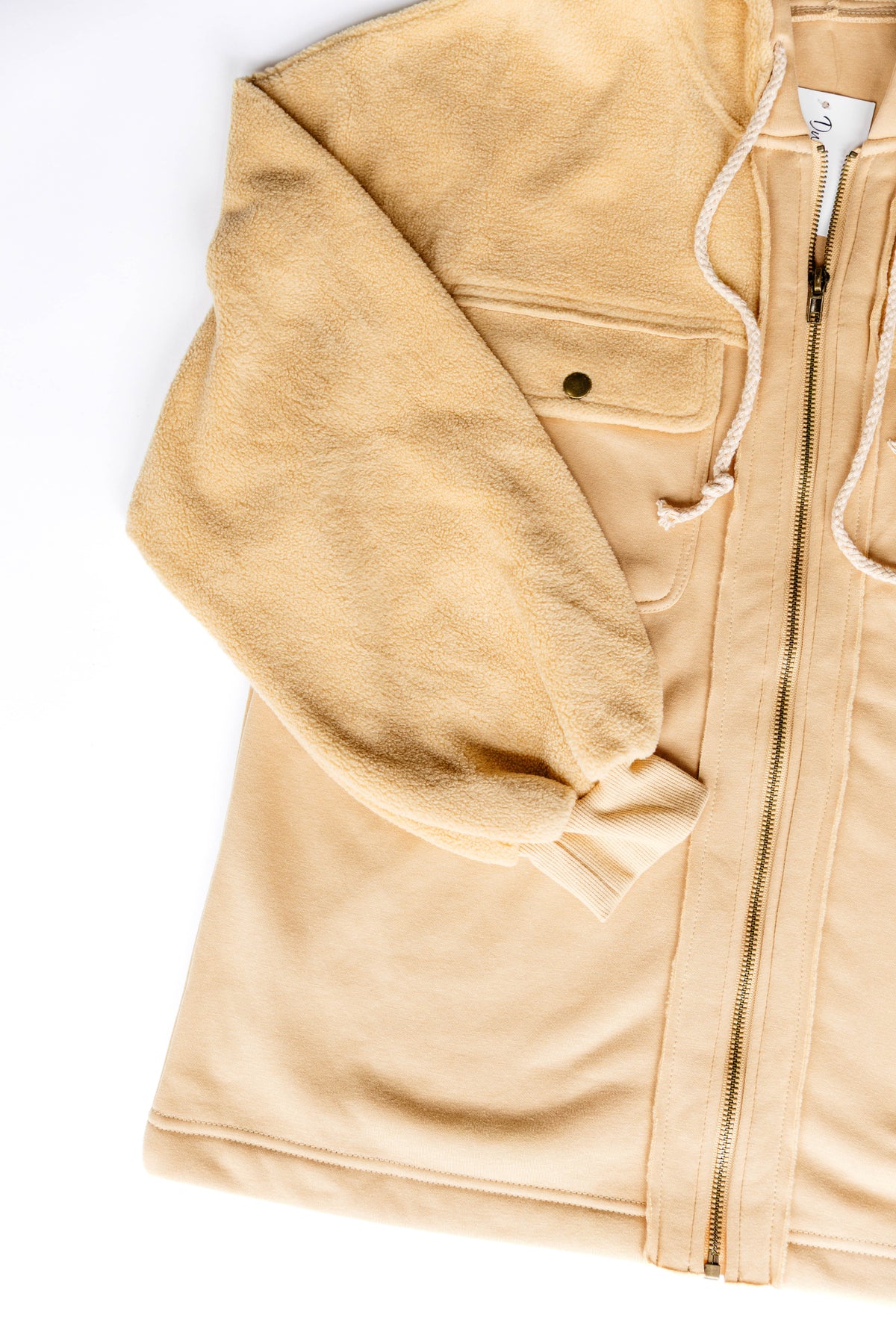 Pocket Drawstring Jacket