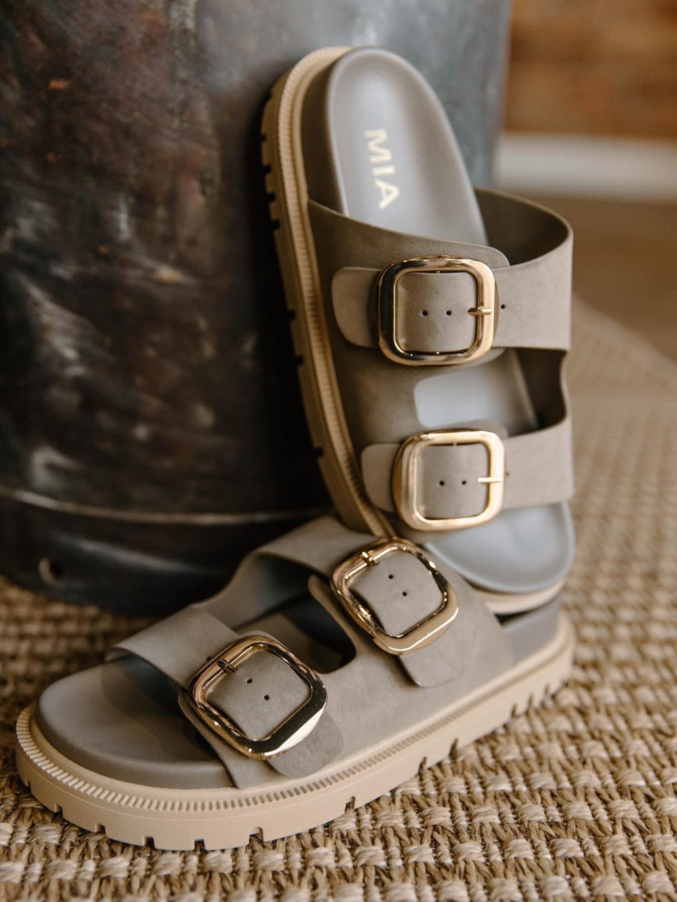 Big Buckle Sandals