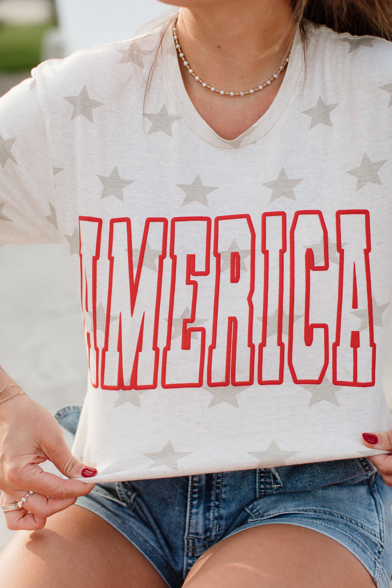 America Puff Tee