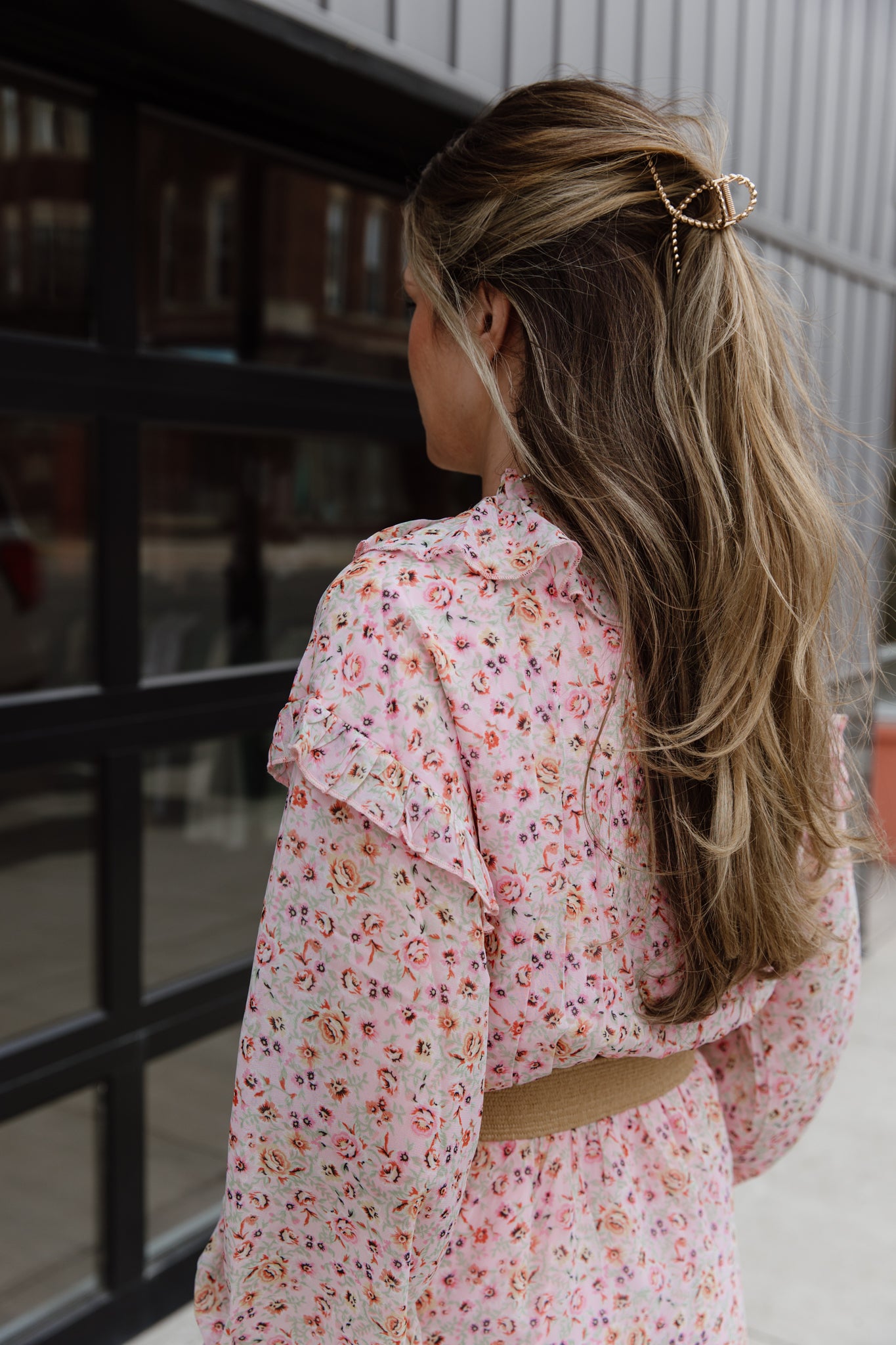 Floral Chiffon Dress
