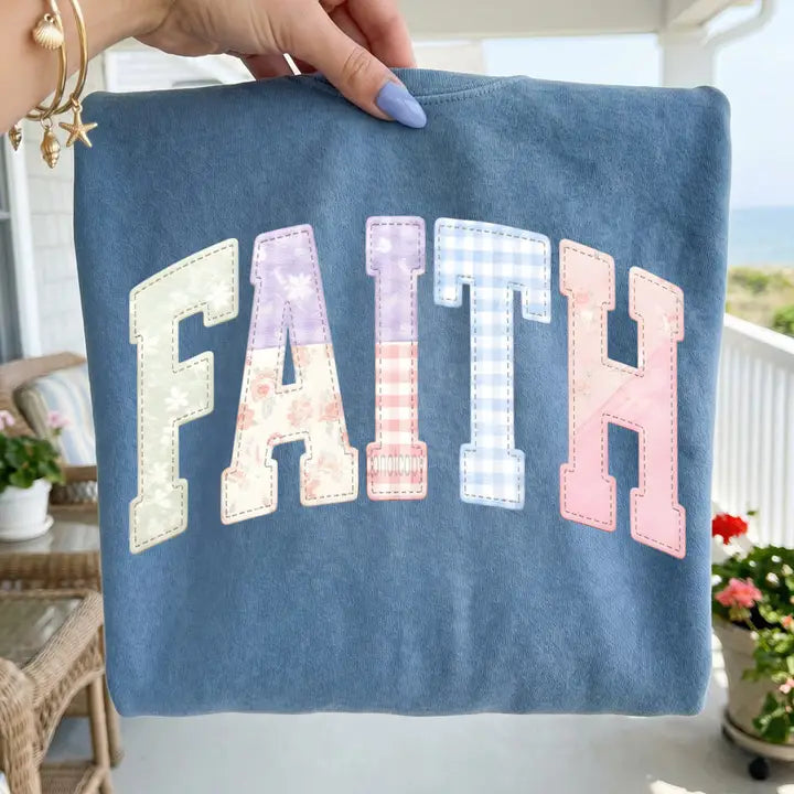 Faith Patchwork Tee