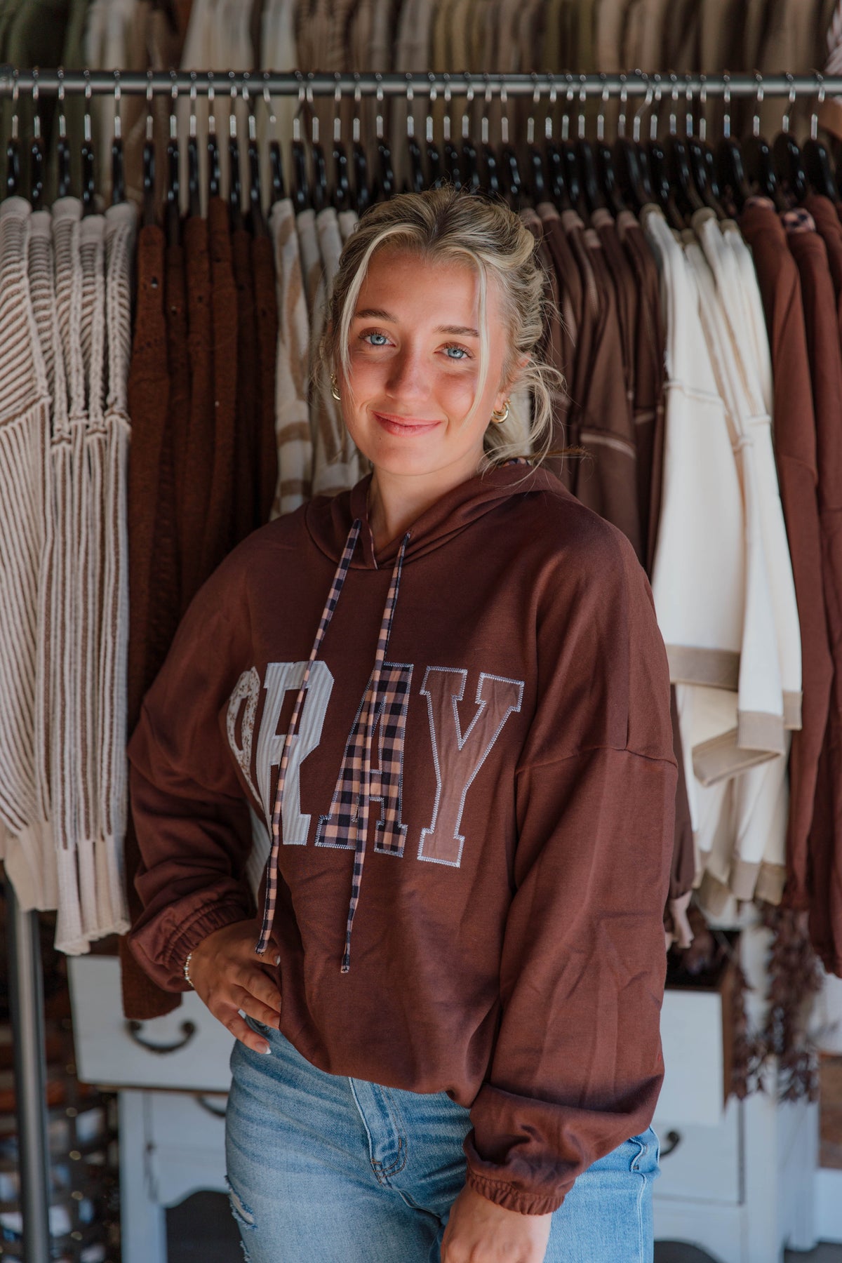 Pray Graphic Hoodie
