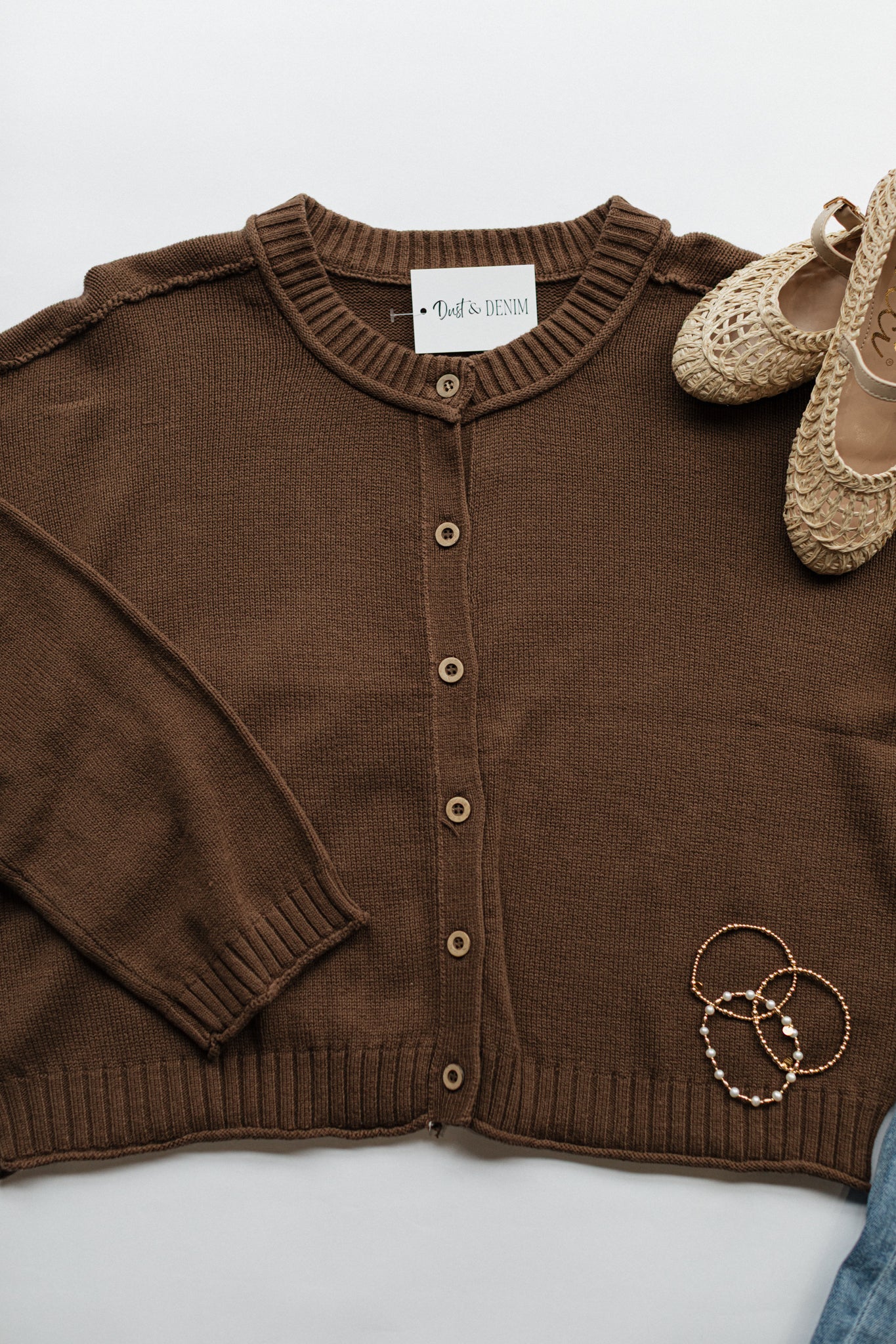Raw Edge Cardigan