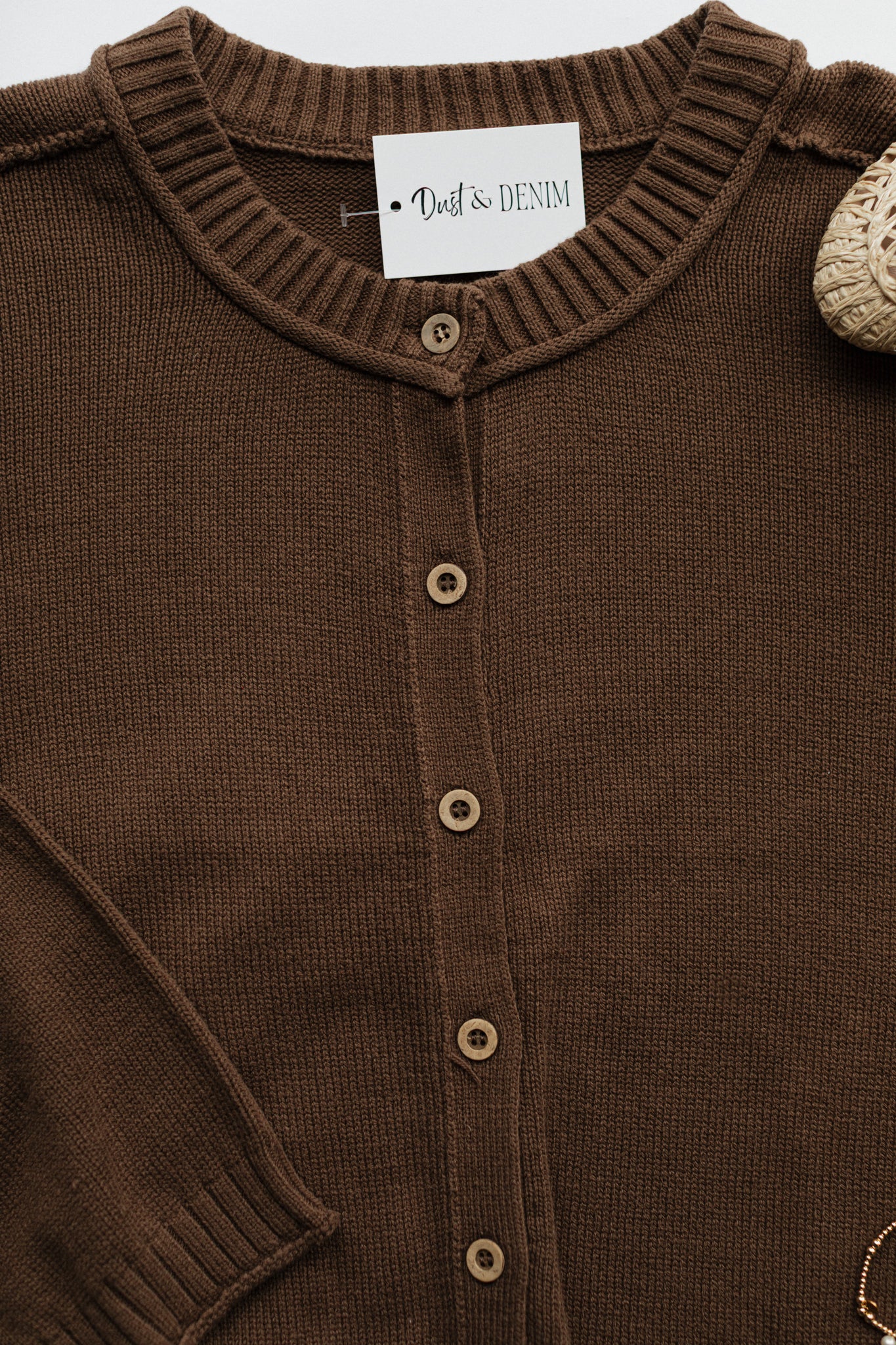 Raw Edge Cardigan
