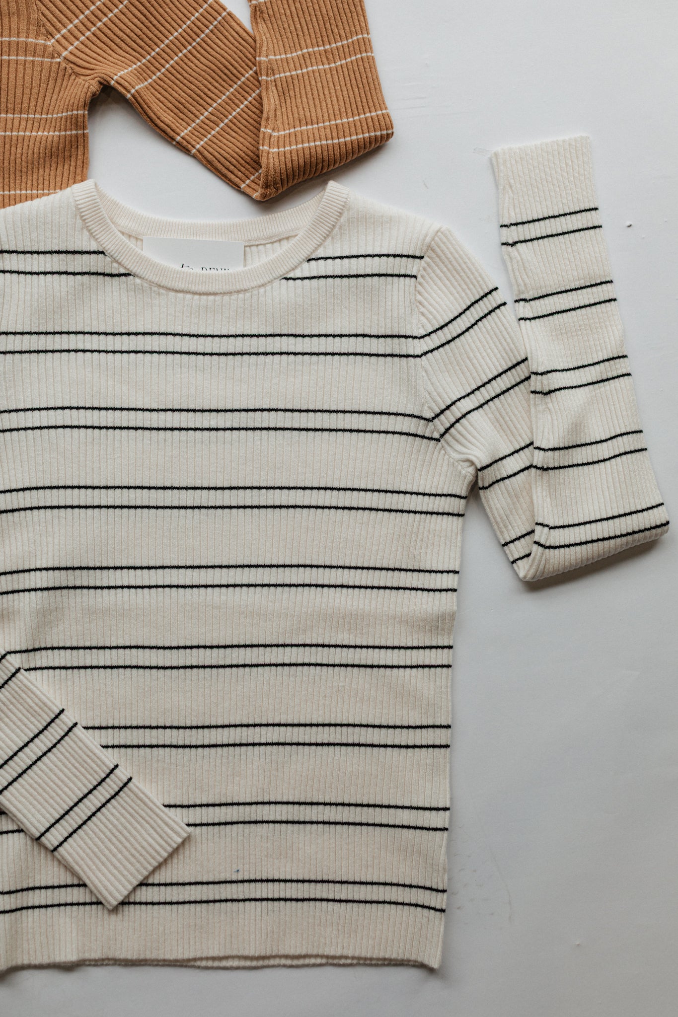 Ribbed Stretch Sweater