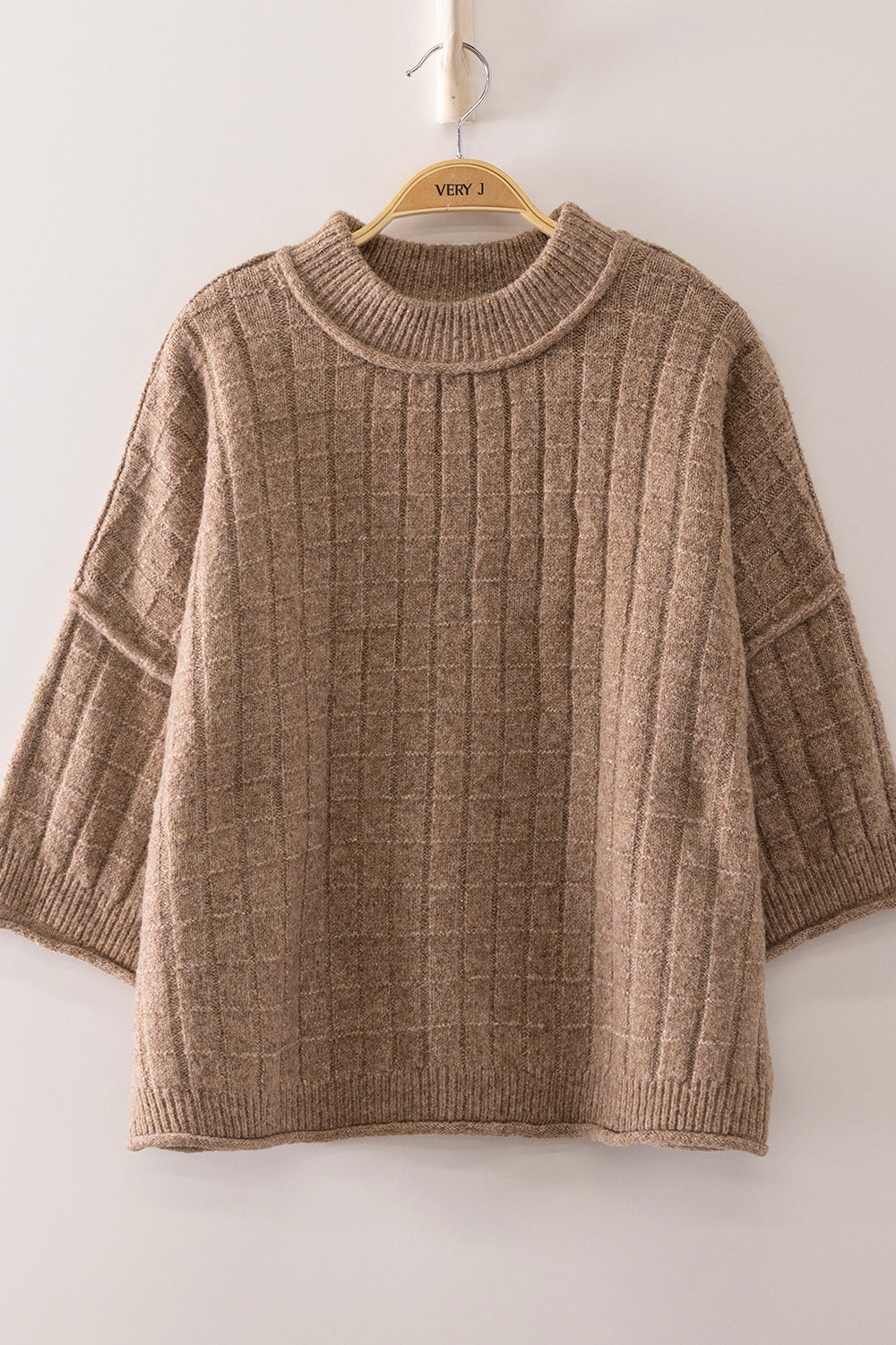 Cropped Knit Sweater