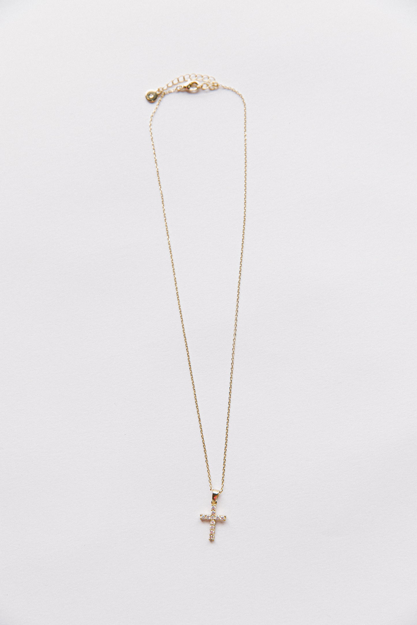 Sparkly Cross Necklace