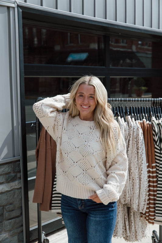 Knit sweater
