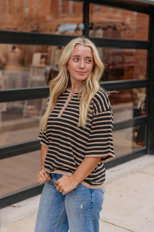 Fall Stripe Sweater