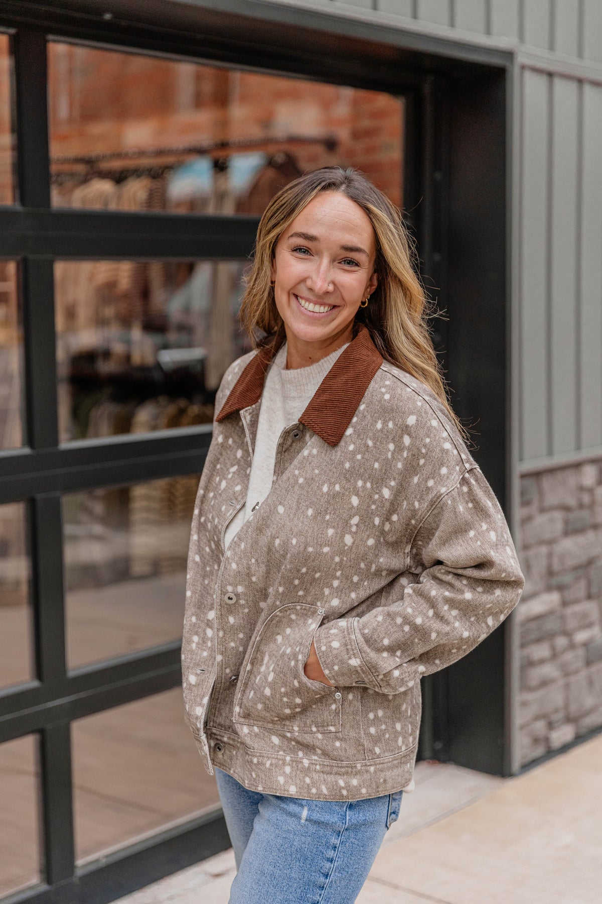 Mocha Bambi Jacket
