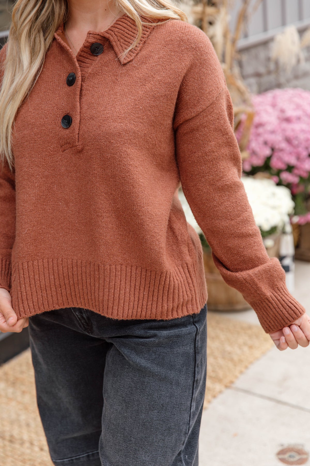 Collared Pullover