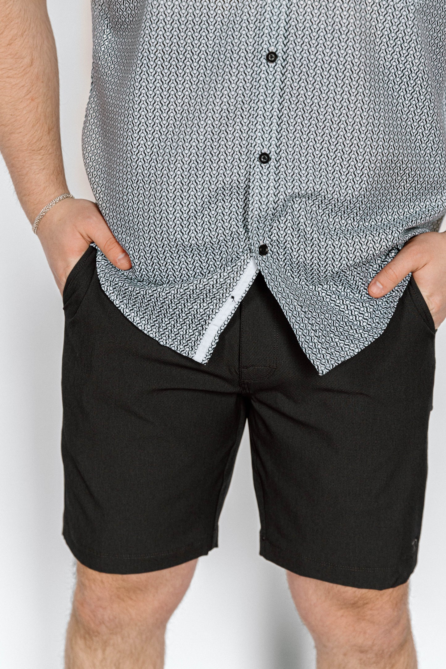 Men's Charcoal 8'' Short