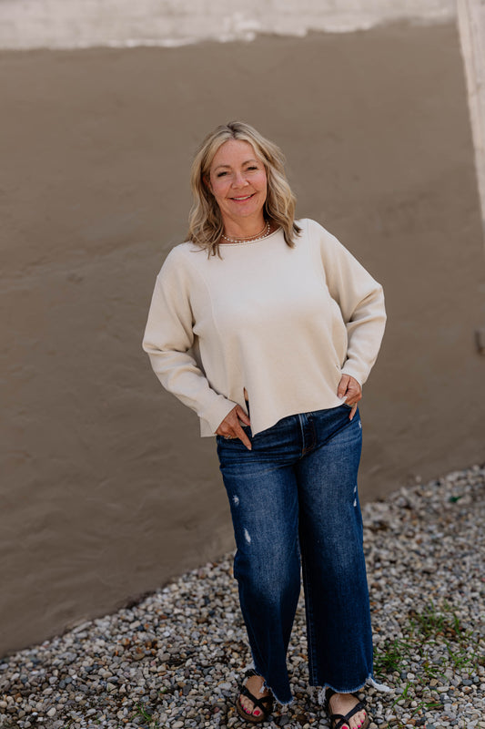 Boat Neck Sweater
