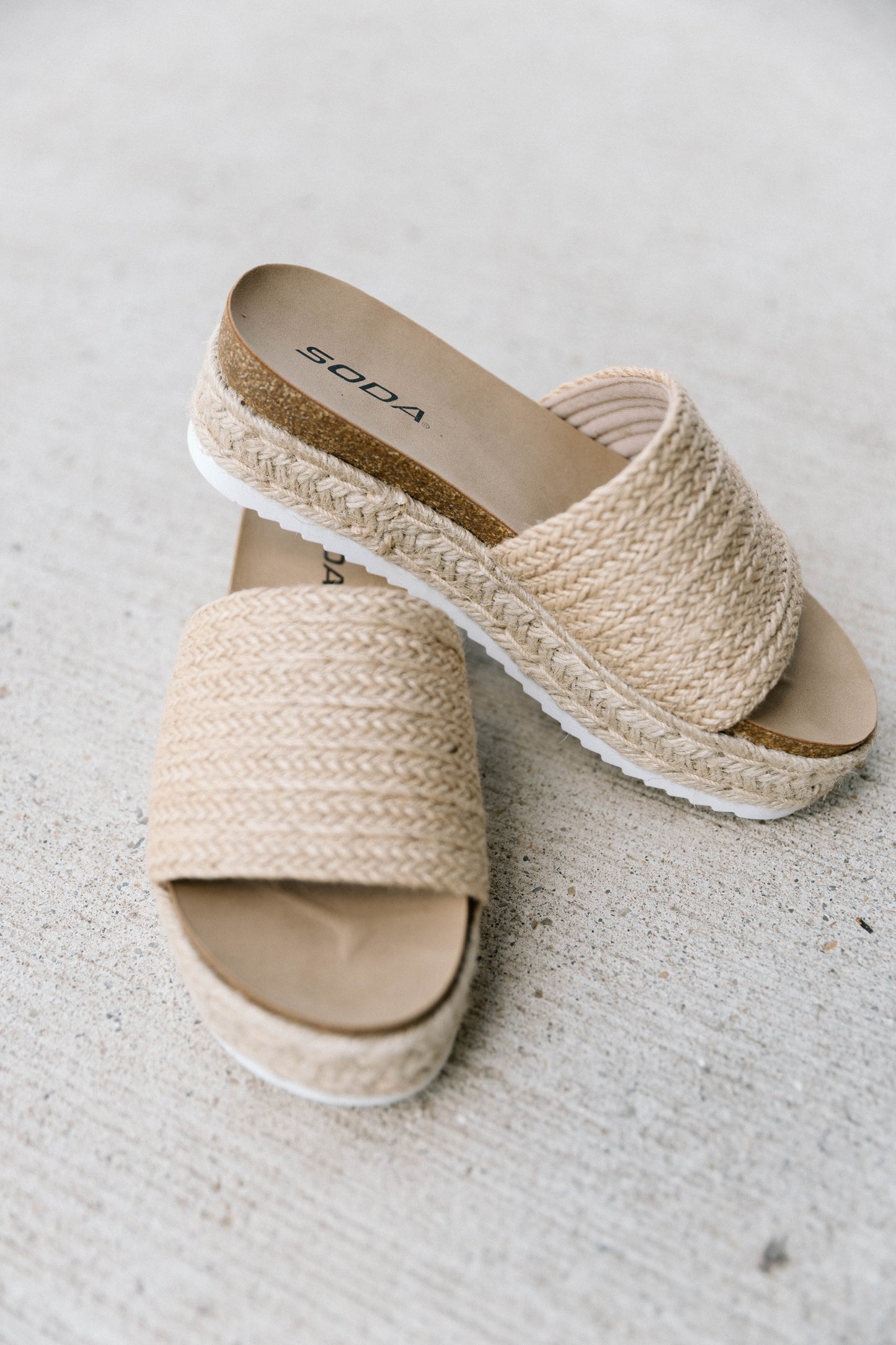 Raffia Sandal