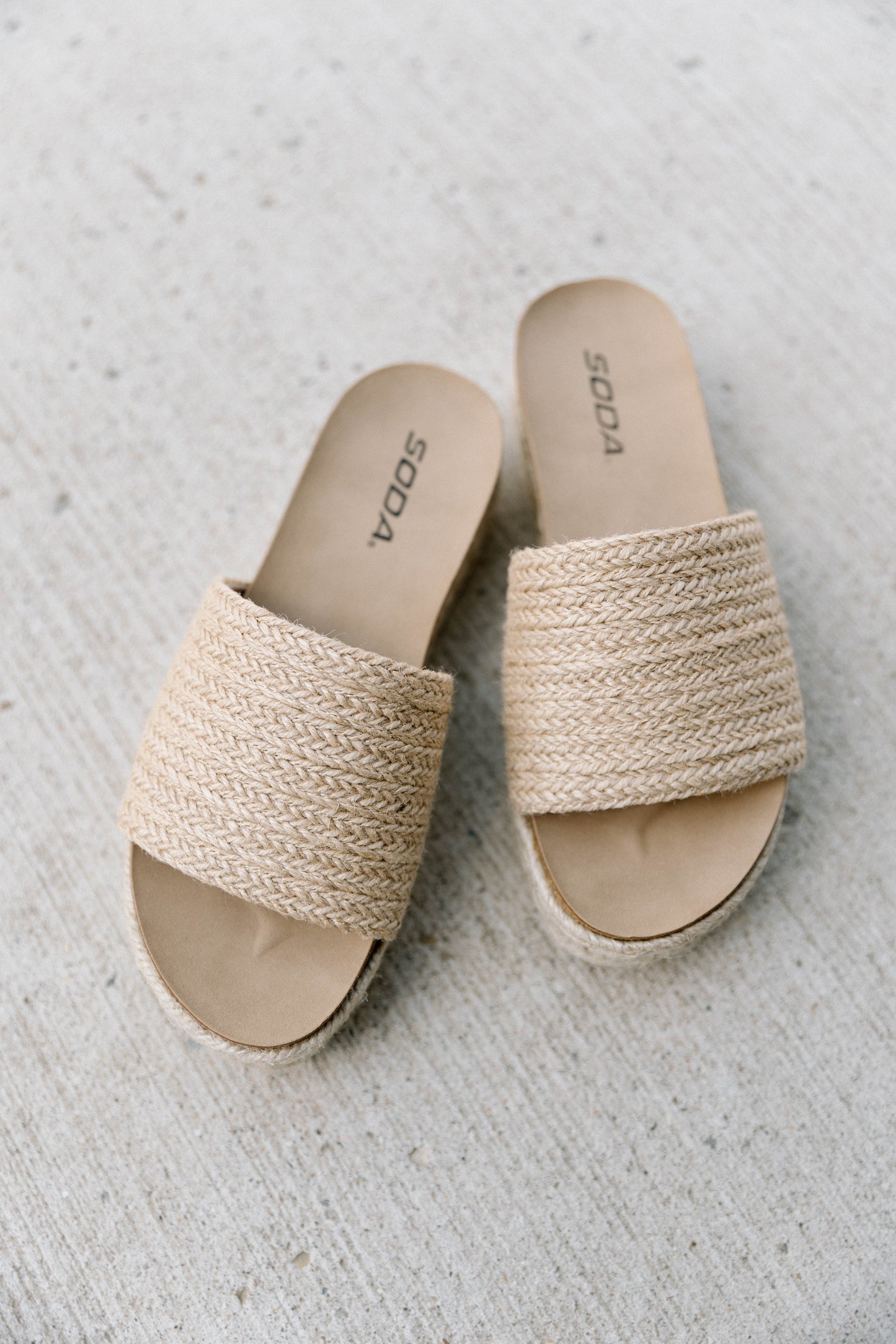 Raffia Sandal