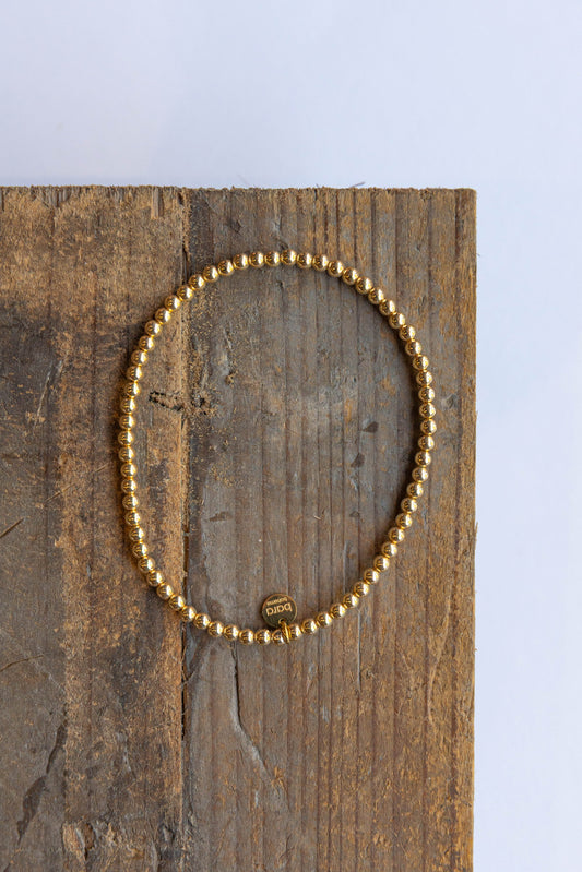 3mm Gold Classic Bracelet