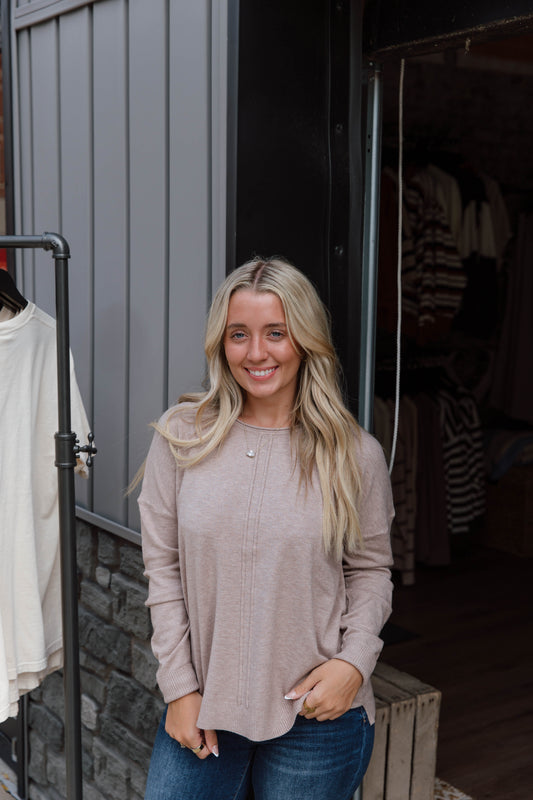 Double Seam Sweater
