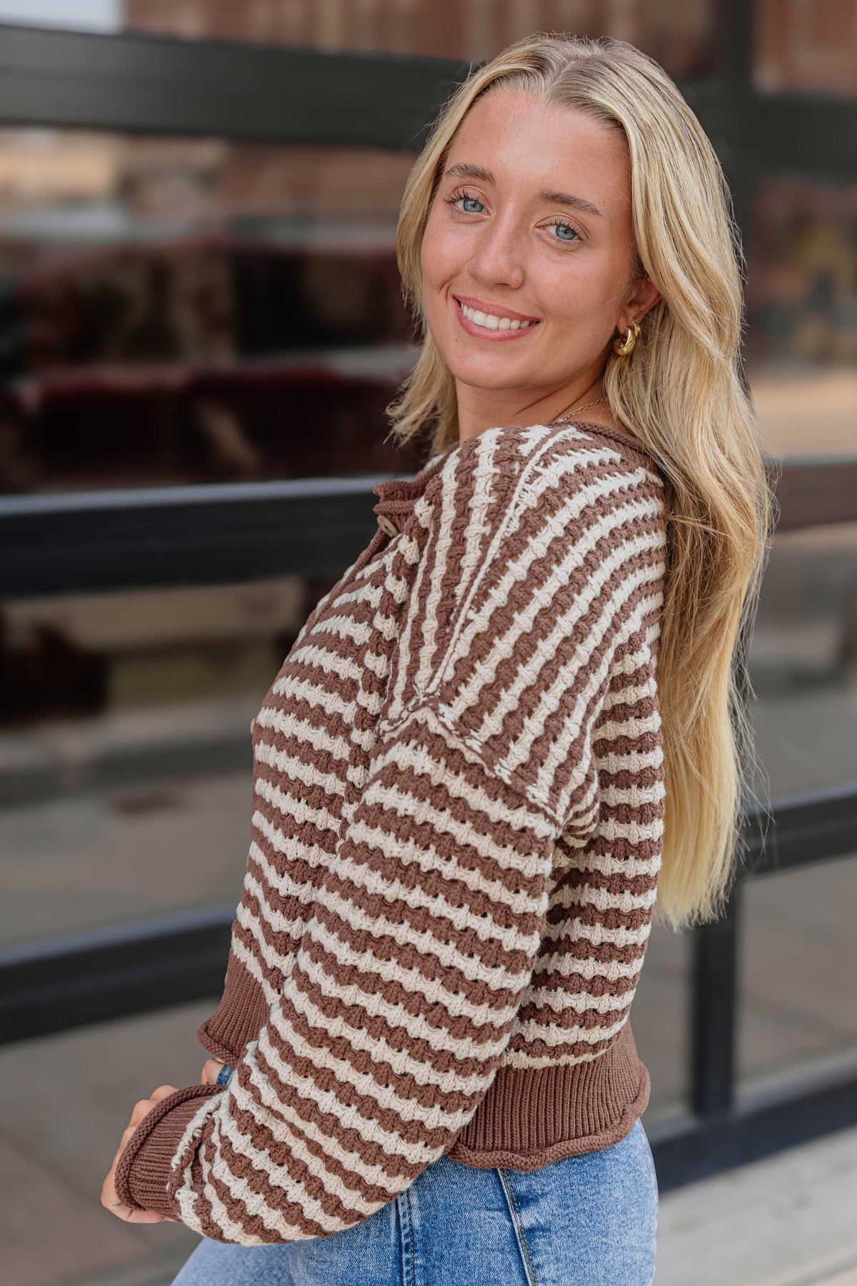 Crochet Knit Cardigan