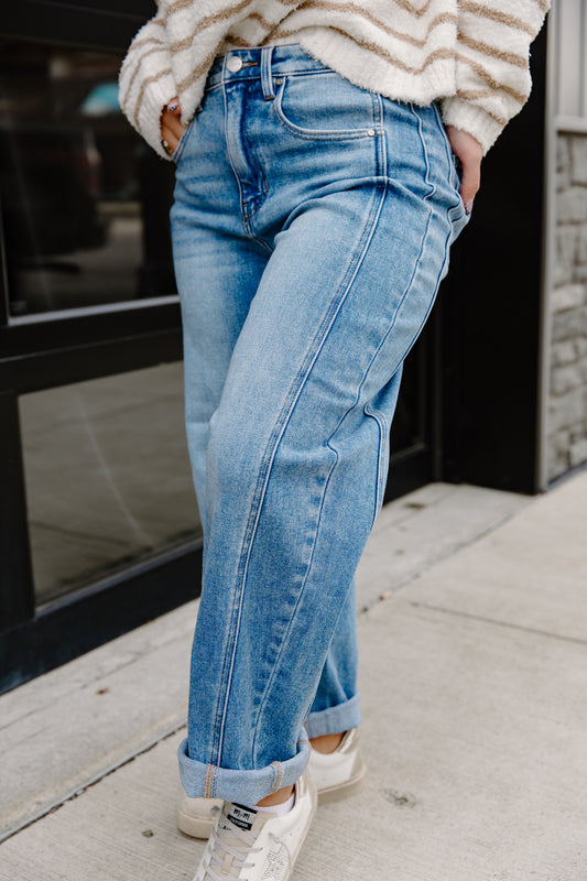 Medium Barrel Risen jeans