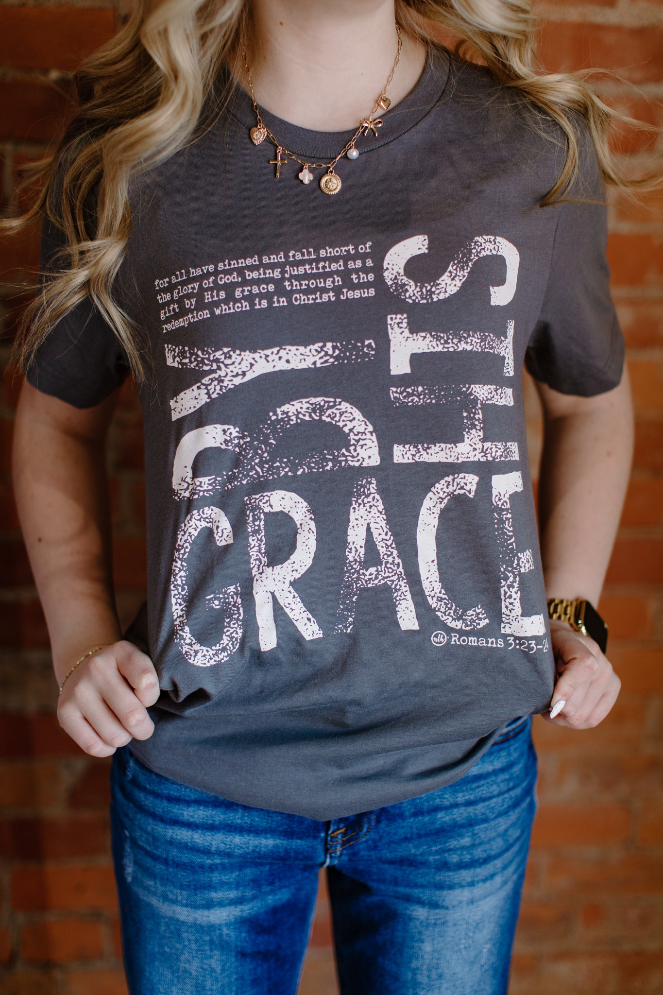 By His Grace Tee