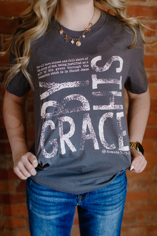 By His Grace Tee