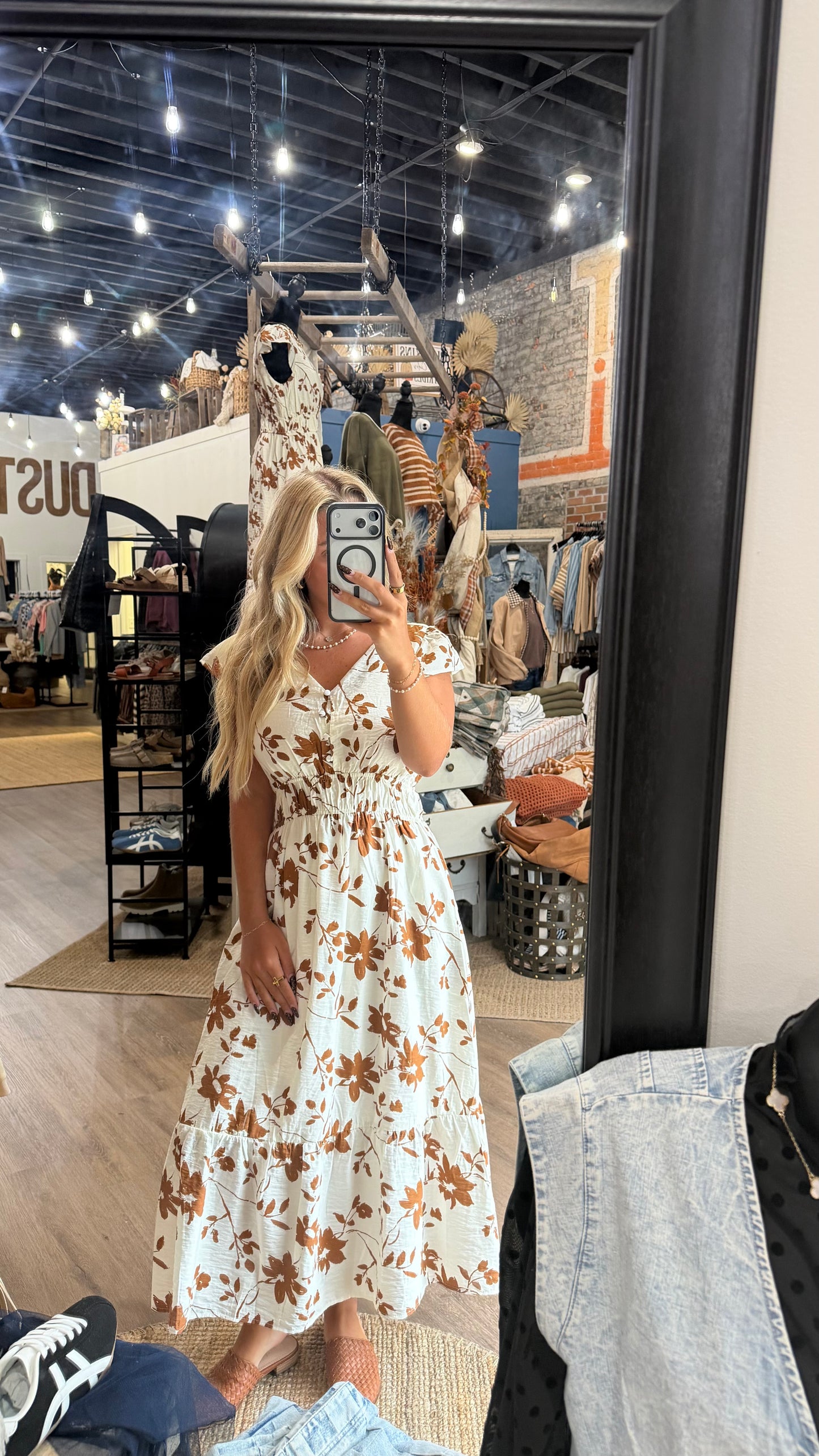 Vintage Wall Babydoll Dress