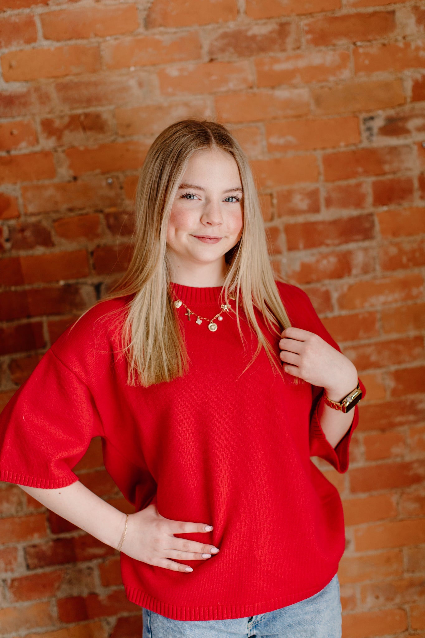 Short Sleeve Oversized Top