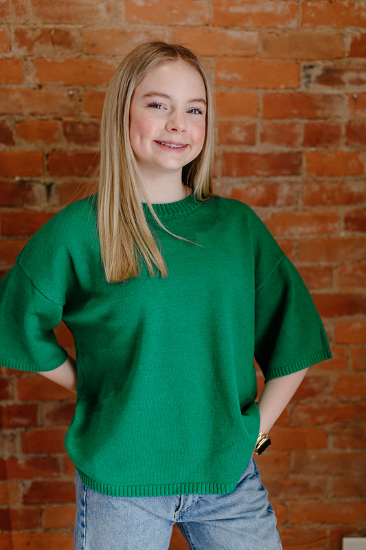 Short Sleeve Oversized Top