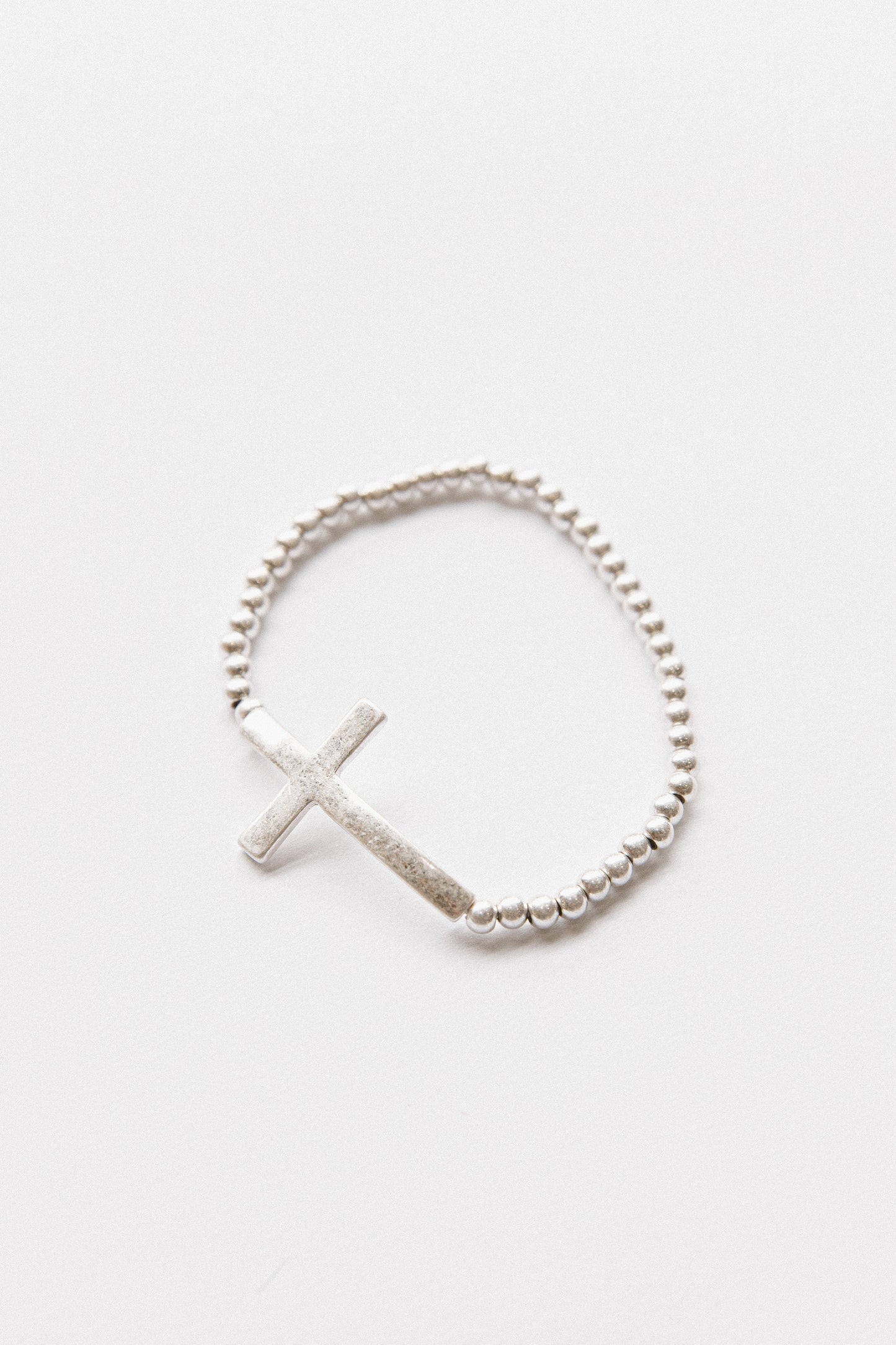 Stretchy Cross Bracelet