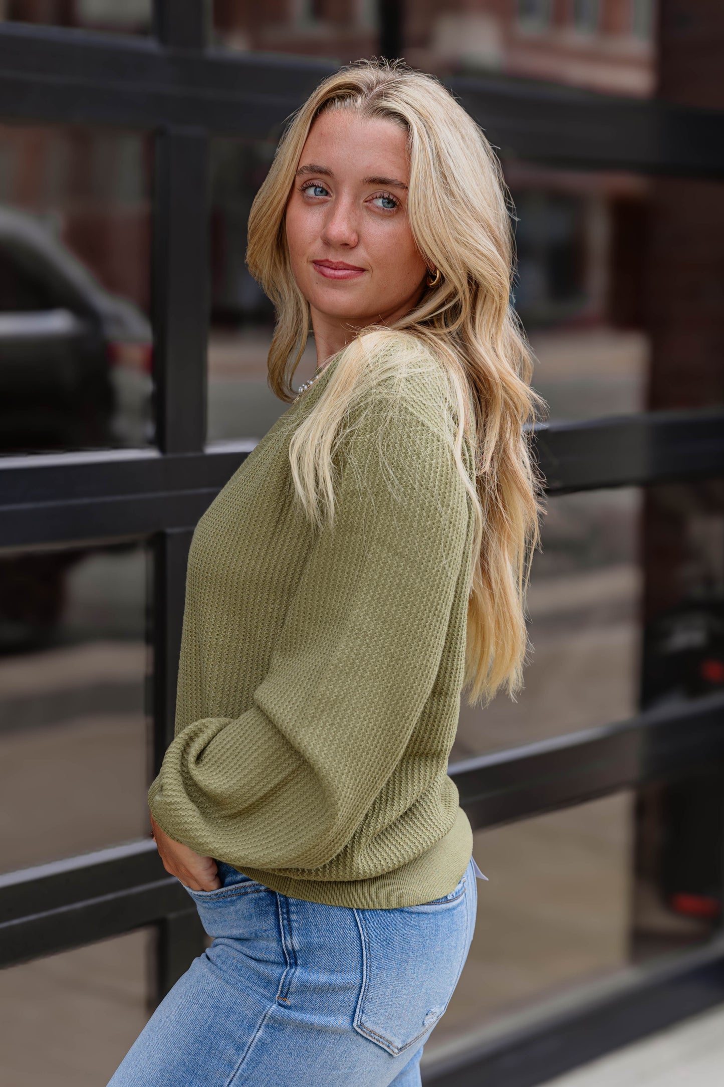 Balloon Sleeve Sweater