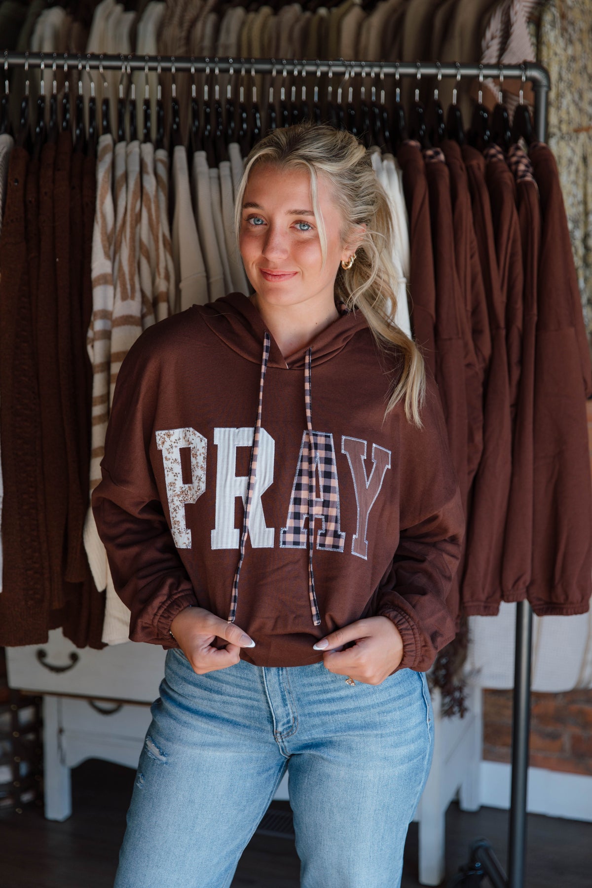 Pray Graphic Hoodie