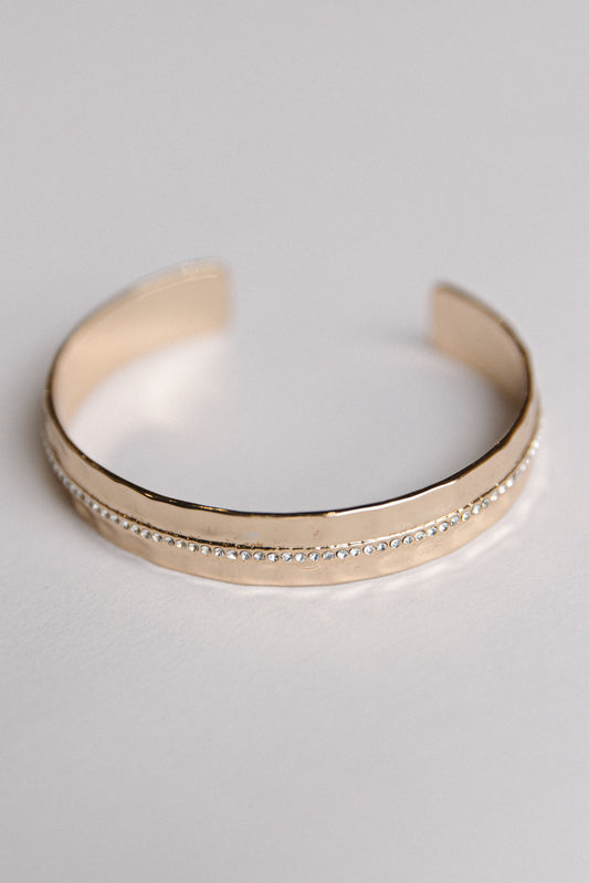 Metal Hammered Bracelet