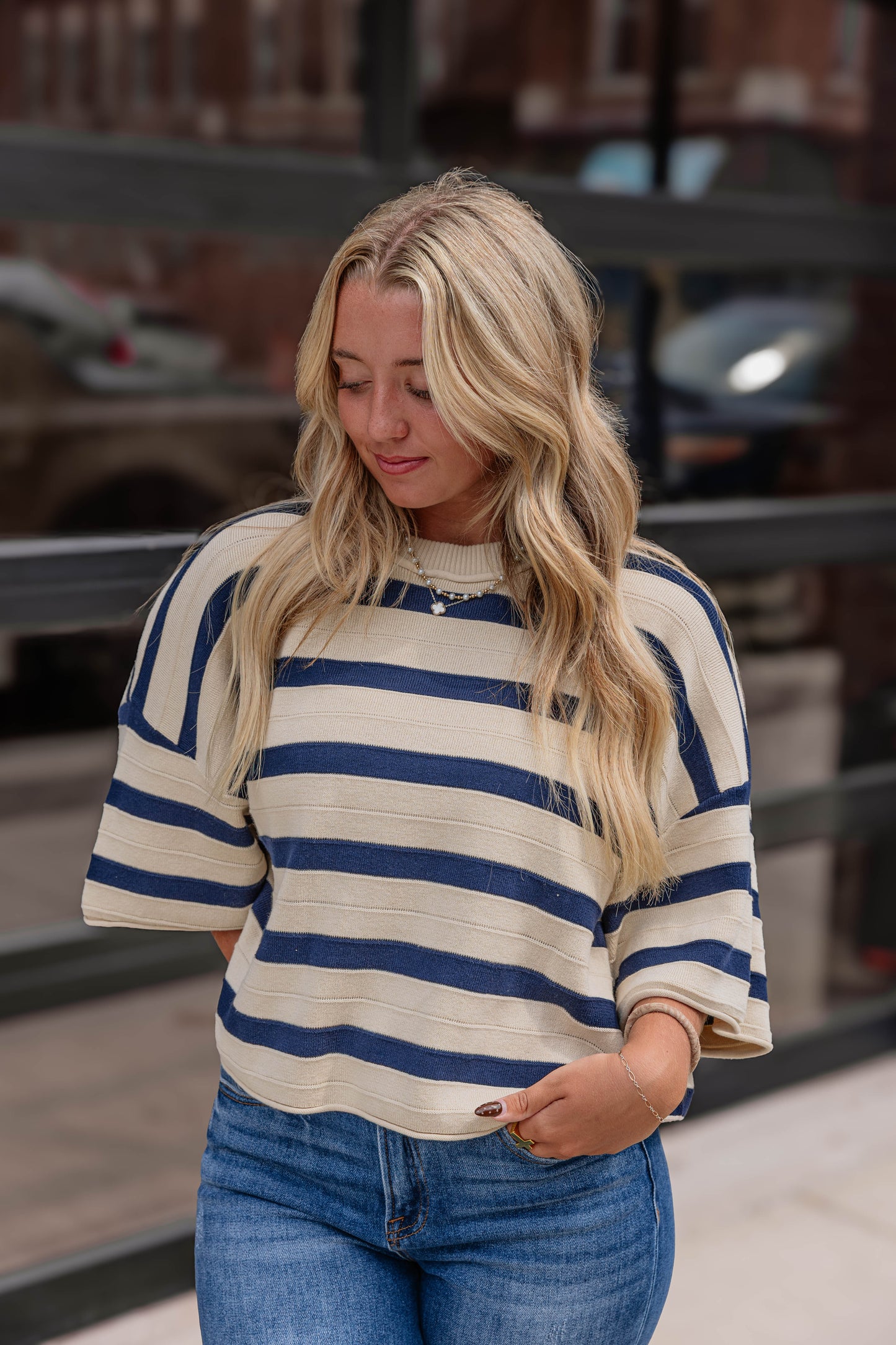 Striped Relaxed Tee