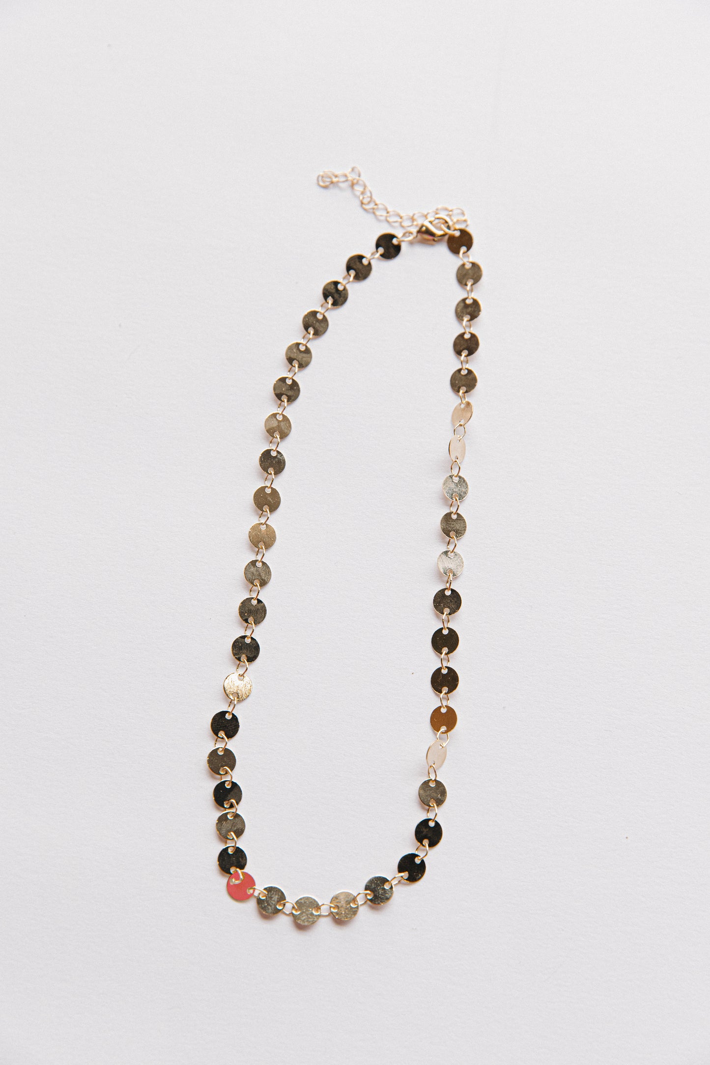 Water Resistant Coin Necklace