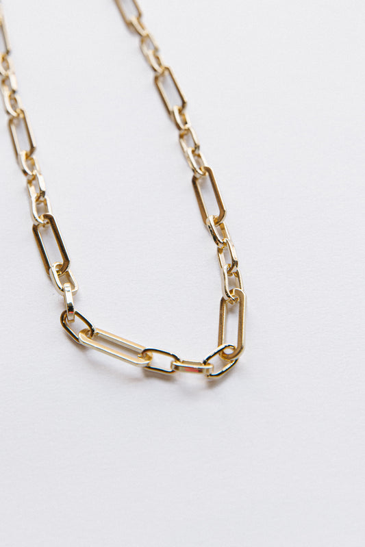 Paperclip Chain Necklace