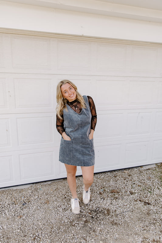 Corduroy Dress