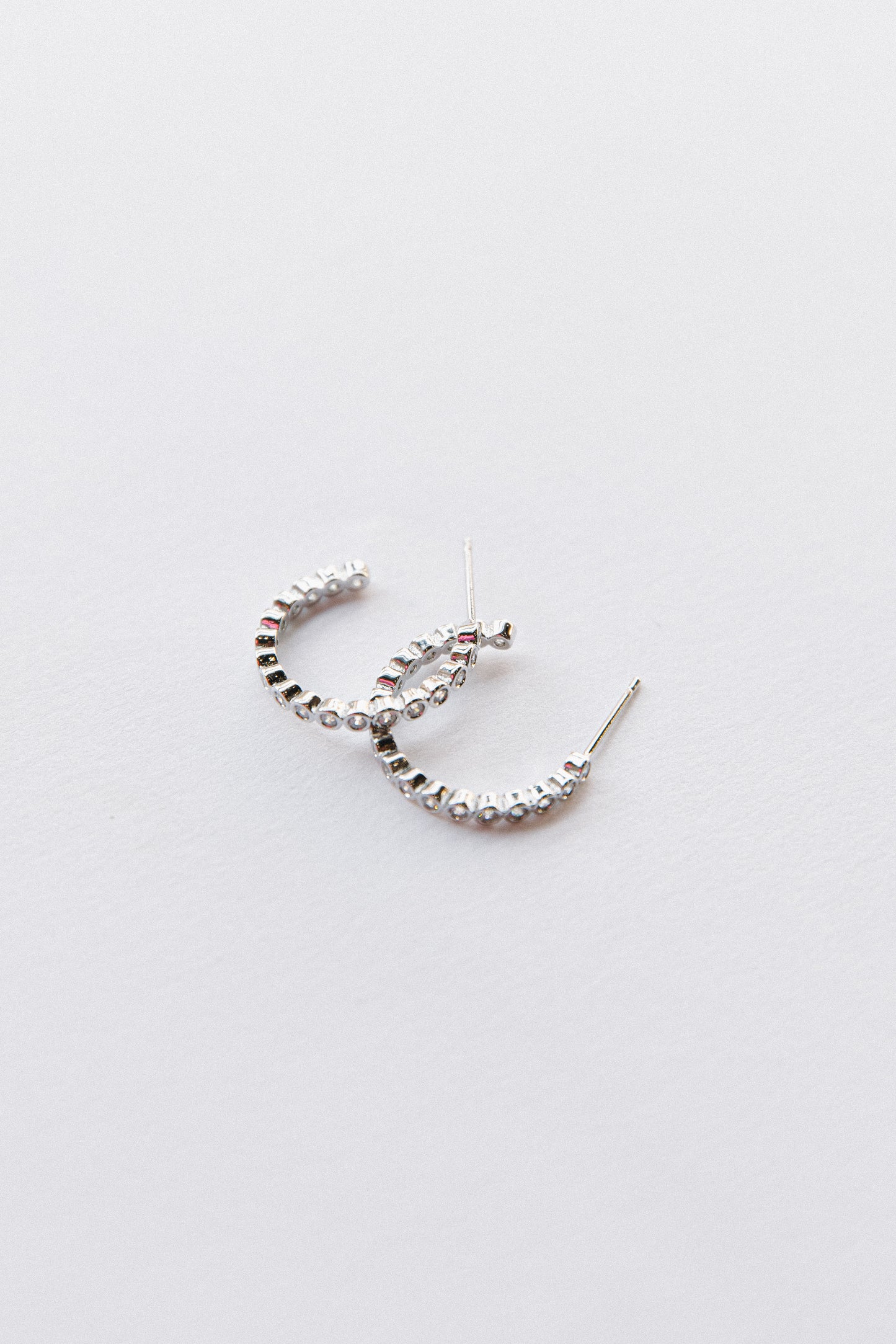 Bezel Earrings