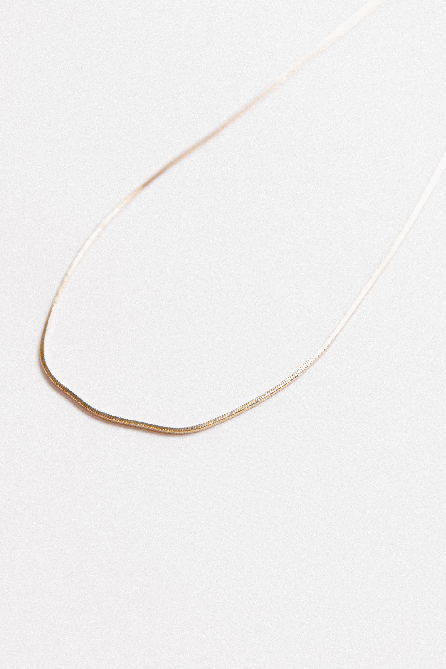 Water-Resistant Herringbone  Necklace