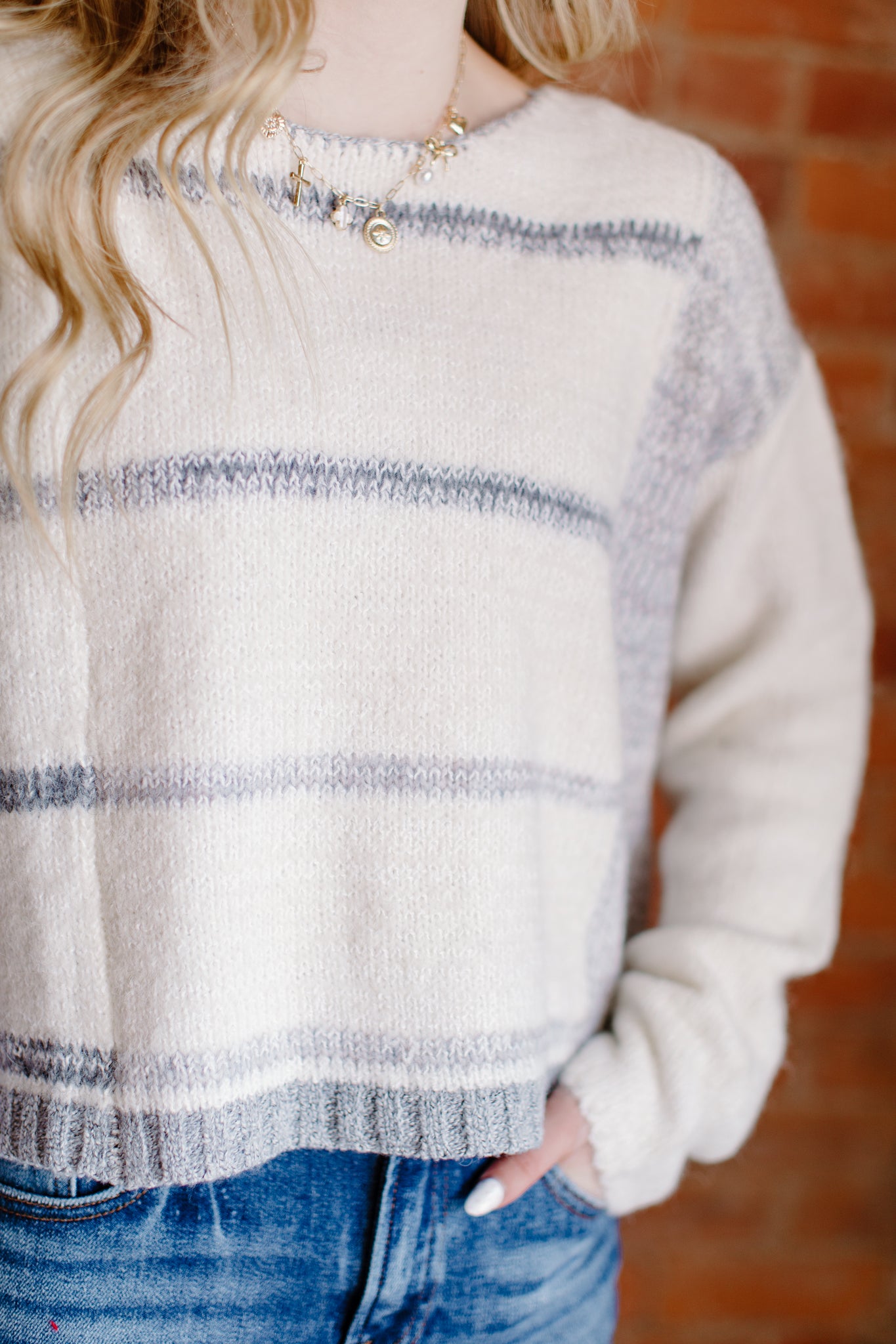 Mona Knit Stripe Sweater