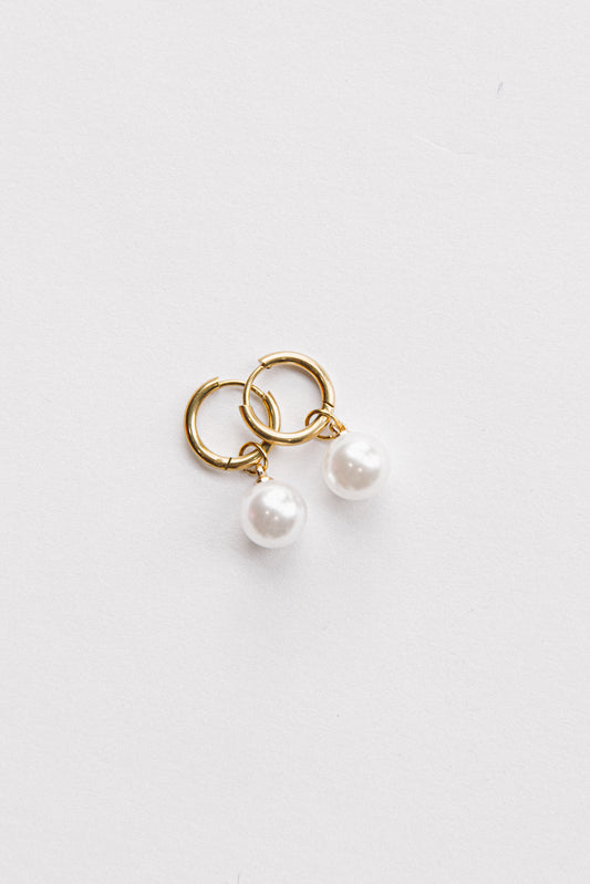 Water Resistant Pearl Earrings
