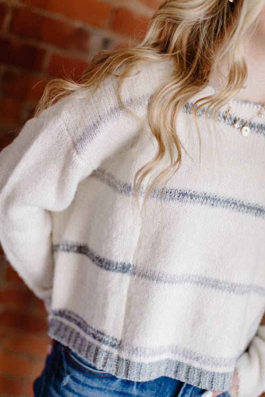Mona Knit Stripe Sweater
