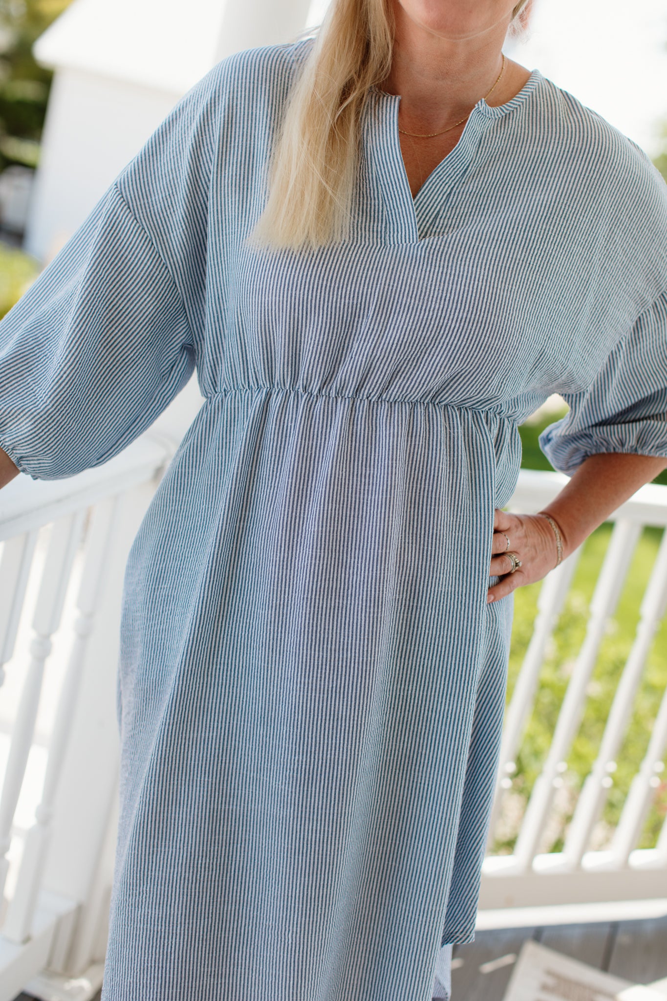 Stripe Woven Dress