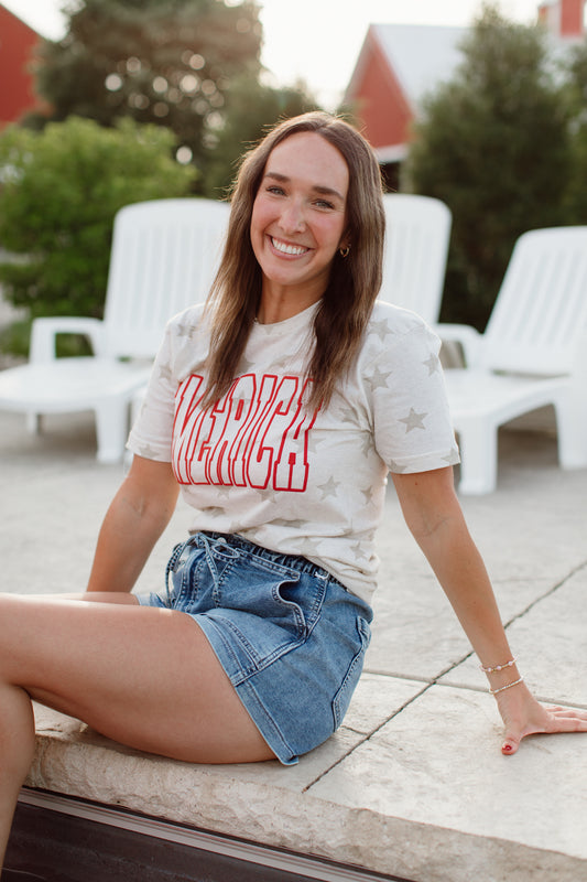 America Puff Tee