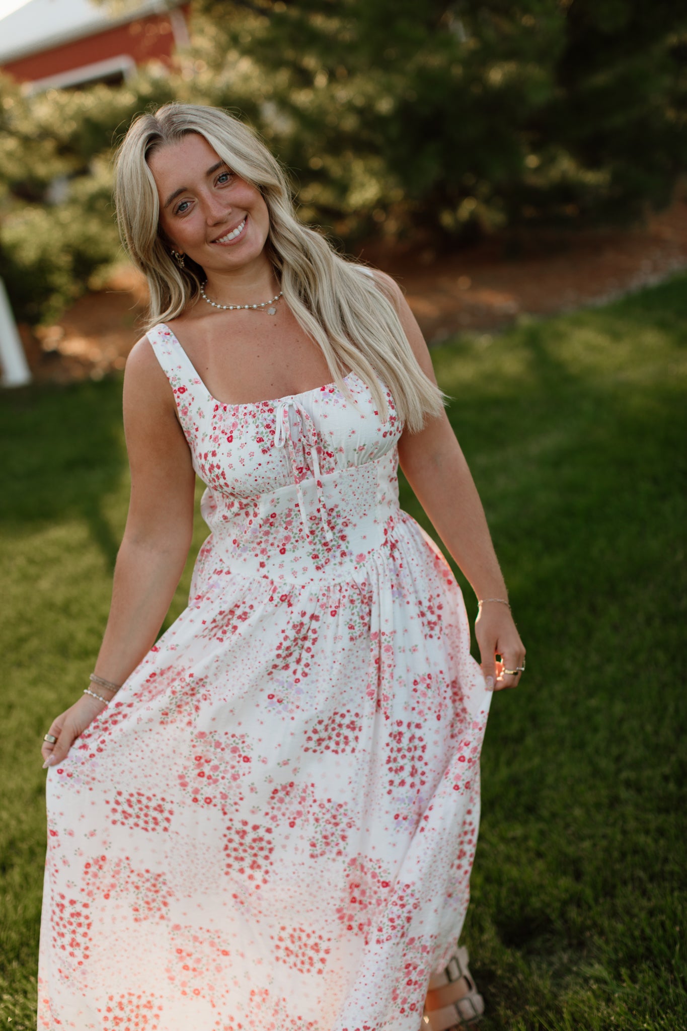 Floral Midi Dress