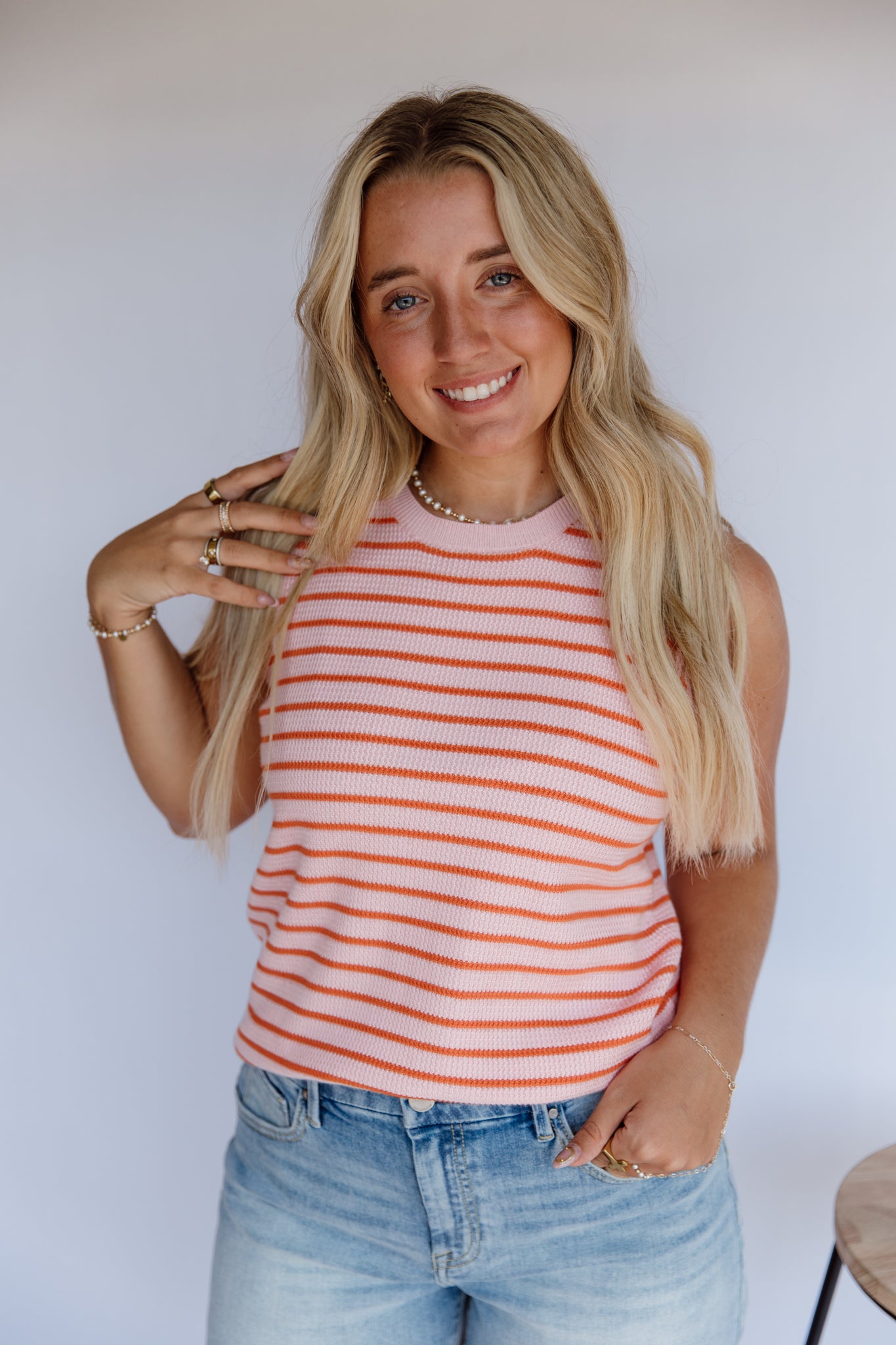 Textured Knit Tank